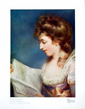 Antique Print Miss Mary Bacon By John Russell In Jm Bacons Collection 1925 20th