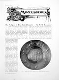 Antique Print The Pedigree Blue-Dash Chargers Decorative PotteryPages 192