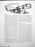Antique Old Print Art Notes Lady In Waiting Goya War The RosesPages 1925
