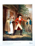 Antique Print The Elopement Jr Smith After G Morland Promise Marriage 1925 20th