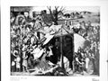 Antique Old Print Adoration Magi By Pieter Bruegel Pennsylvania Museum 1925