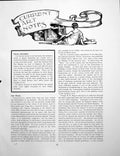 Antique Old Print Art Notes Adam Buck Admiral Gamier Robert DoddPages 1926