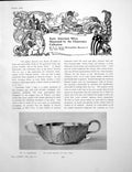 Old Print Early American Silver Illustrated Clearwater CollPages 1926