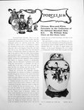 Old Print Chinese Blue-And-White Porcelain Sir Em Hall CollPages 1926