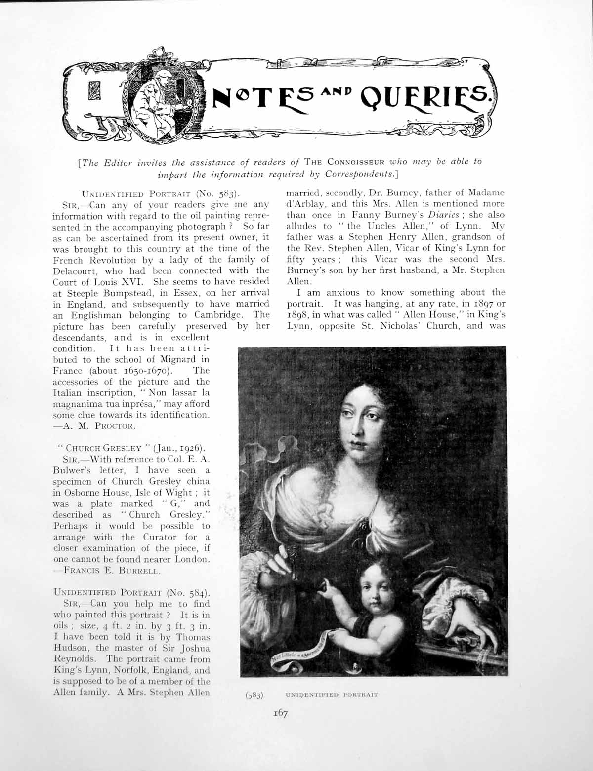 Old Print Notes Queries Unidentified Portraits Jeanne D'ArcPages 1926