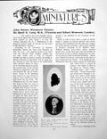 Antique Old Print John Smart Miniature Painter Portrait A ManPages 1926