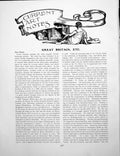Old Print Art Notes Writing Table Italy Women Artists PlatesPages 1926