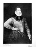 Old Print Sir Philip Sidney Unknown Artist National Portrait Gallery 1926 20th