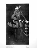 Antique Old Print A Gentleman By Sir Antonio Mor Present Owner Unknown 1926