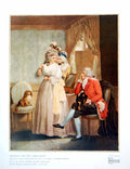 Antique Old Print Dressing Masquerade Laetitia Reflection Entertainment 1926