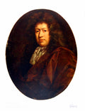 Old Print Samuel Pepys By John Closterman National Portrait Gallery 1926 20th