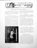 Antique Old Print Notes Queries Ecce Homo A Napoleonic ArmchairPage 1926