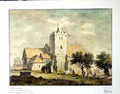 Antique Print Orpington 1768 By John Inigo Richards Church Worshippers 1926