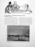 Original Old Vintage Print Wh Harriott A Forgotton Imitator ProutPages 1927