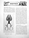 Antique Print Notes Cardinal Bainbridge'S Snuffers Book PlatesPages 1927