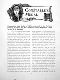 Antique Old Print Constable'S GMedal Presented National GalleryPages 1927