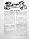Old Art Notes Mussolini Paisley Shawl Mrs Walter RussellPages 1927