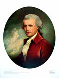 Antique Old Print John Singleton Copley Ra By Gilbert Stuart Portrait 1927 20th