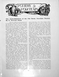 Antique Old Print Artist-Modellers The Derby Porcelain FactoryPages 1928