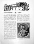 Antique Old Print Kinloss Or Pembroke? Philip Herbert Fourth EarlPages 1928