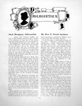 Antique Old Print Jack Dempsey Silhouettist Two Merchants LadyPages 1928