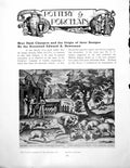 Antique Old Print Blue Dash Chargers Origin Designs Prodigal SonPages 1928