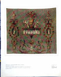 Old Vintage Print Applique Needlework Wall Panel Robert Adam Design 1928 20th