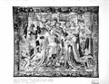 Antique Old Print Anne Brittany Being Conducted To The Throne Tapestry 1928