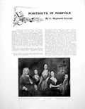 Old Print Portraits In Norfolk Group Howes Family Mrs DurantPages 1929