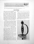 Original Old Vintage Print Notes Nelson'S Sword Honour At GuildhallPage 1929