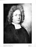 Antique Old Print Archdeacon Jonas Warly Froma Drawing In Colured Chalks 1929