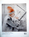 Antique Print Christian Friedrich Zincke Painting A Miniature Daughter 1929