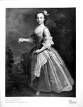 Old Print Miss Elizabeth Hatch Y William Hogarth Collection G Berry 1929 20th