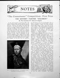 Antique Print Connoisseur Competition Mystery Painter SolomonPages 1930