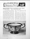 Antique Old Print English Silver In Collection William R HurstPages 1930