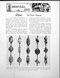 Old Ojimi Shojo Drinking Saki Bone Temple Gongs WaterlilyPages 1930