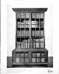 Old Vintage Print Oak Bookcase ly Owned Charles Sergisson Cuckfield 1930 20th