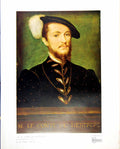 Old Print M. Le Comte De Hertford By Corneille De Lyon Feathered Cap 1930 20th