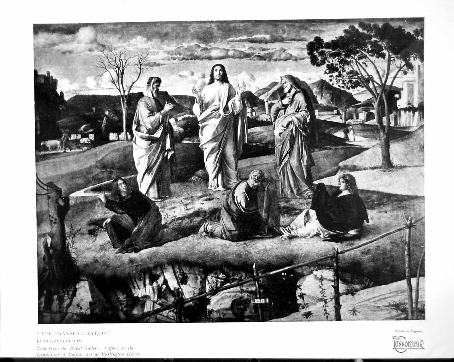 Old The Transfiguration By Giovanni Bellini Lent For Exhibition 1930 20th