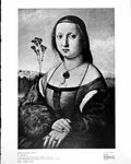 Old Print Maddalena Doni By Raphael Lent For Italian Art Exhibition 1930 20th