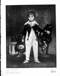 Antique Print Pepito Costa Y Bonello By Goya Young Boy Toy Horse Drum 1930 20th