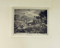 Original Old Antique Print Restrike Duck Hawking By S Howitt 1799 F 18th Century