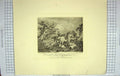 Original Old Antique Print Restrike Fox Hunting Morland 1801 The Check 19th