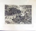 Original Old Antique Print Howitt Minnow Fishing C1799 18th