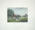 Original Old Antique Print SetShooting Howitt C1790