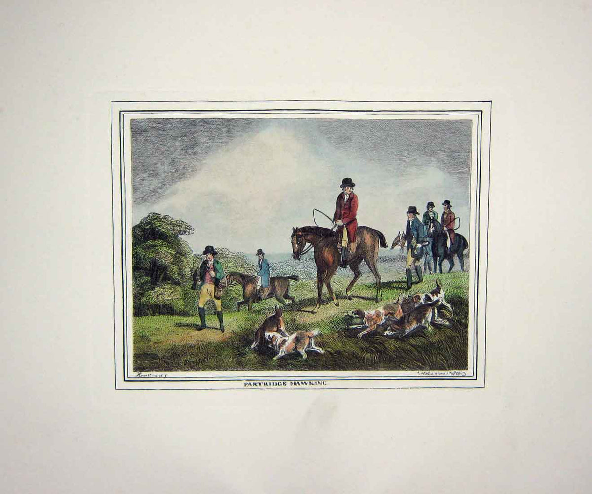 Original Old Antique Print SetHawking Howitt C1800