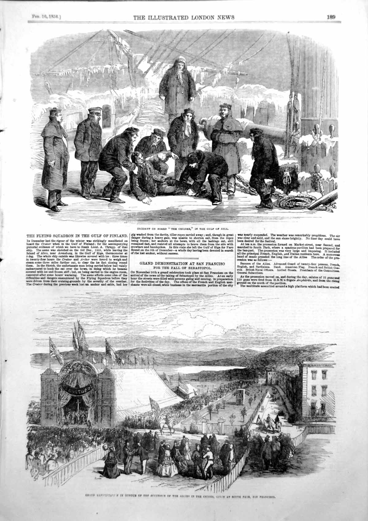 Old Incident Cruiser Gulf Riga Success Allies Crimea San Francisco185 Victorian