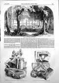 Old Hamlets Grave Elsinore Fragments Black Friars Monastery 1856 Ref. Victorian