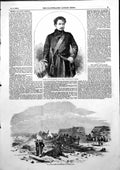 Old Antique Print General Sir Colin Campbell Explosion Inkerman Mill 1856 19th