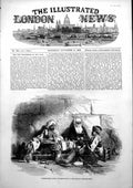 Antique Print Turkish Scribe Constantinople Country Few Can Read Write 1853